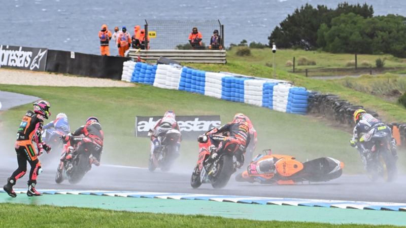 ¿Por qué se ha suspendido la carrera al sprint de MotoGP del GP de Australia 2023?