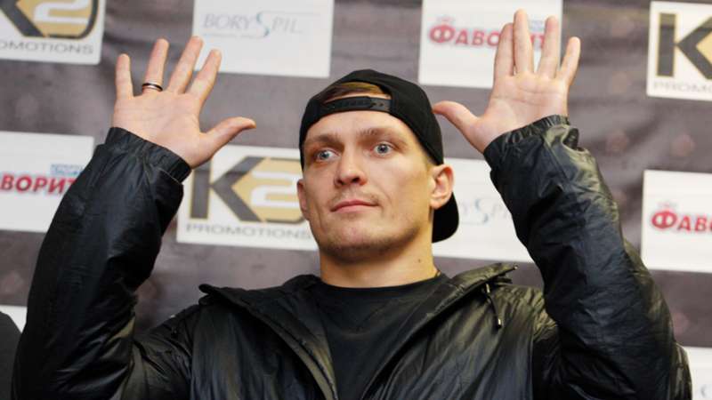 Oleksandr Usyk: I'm more worried about my son's schooling than Anthony Joshua