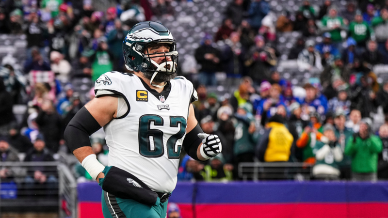 Jason Kelce's hilarious response to video capturing him running charity race