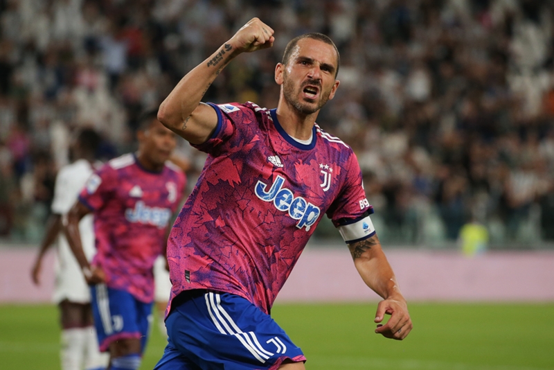 Bonucci tra i magnifici sette della Juventus in Serie A TIM