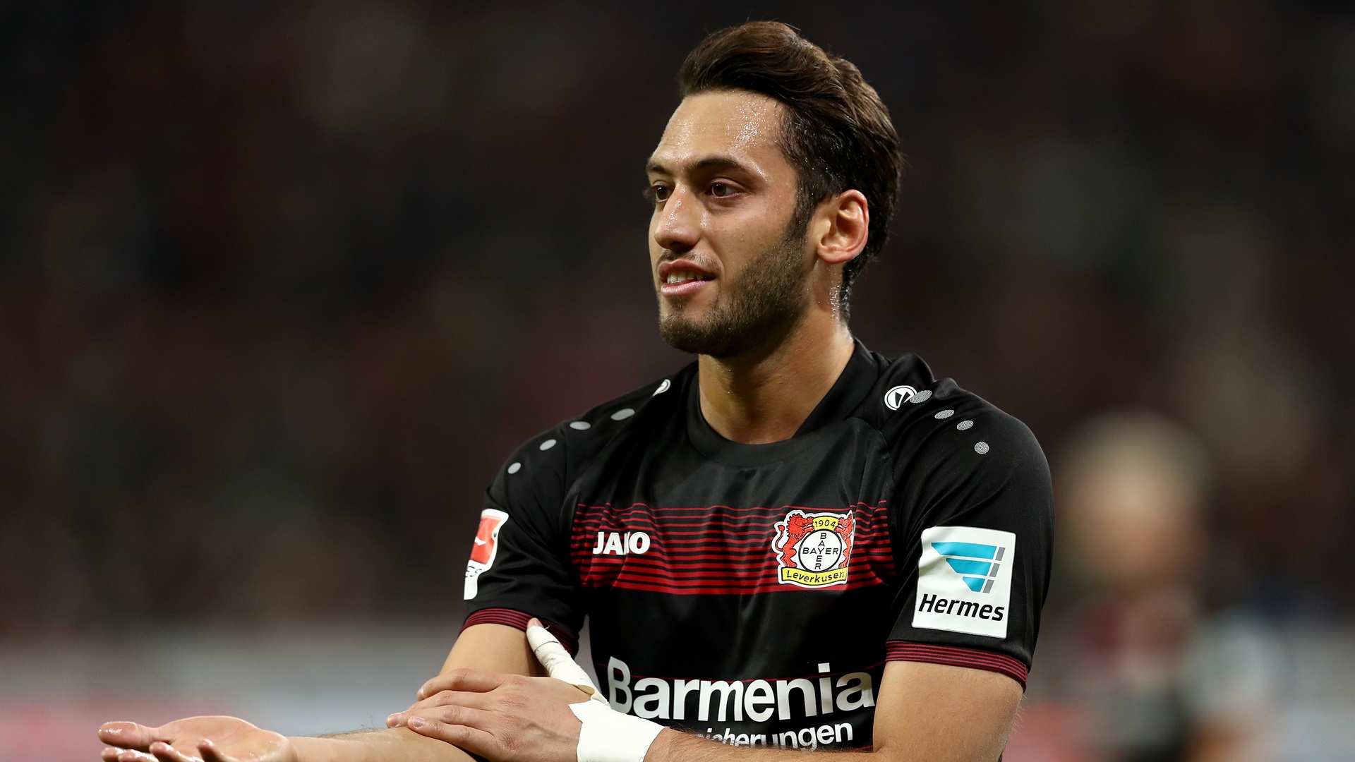 Calhanoglu col Bayer Leverkusen