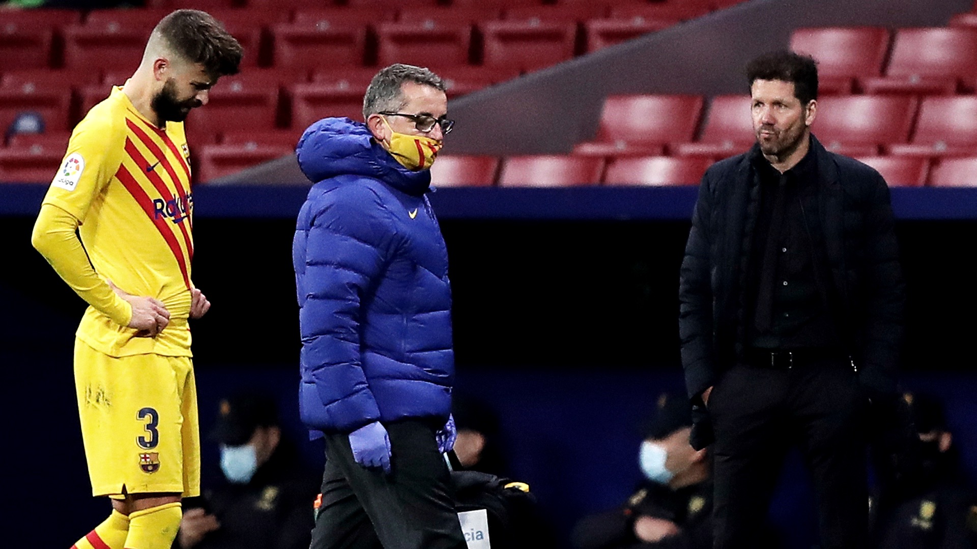 シメオネ ピケの西スーパー杯音声流出に明らかな不快感 バルサとレアルが大会に参加した方が都合良いらしい 説明してもらいたいね ラ リーガ Dazn News 日本