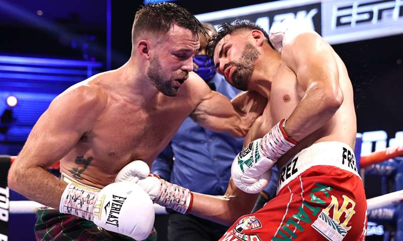 "Estoy extasiado, entrené toda mi vida para ganar esa noche": Josh Taylor