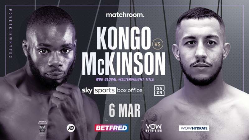 Chris Kongo vs. Michael McKinson lands on Dillian Whyte vs. Alexander Povetkin 2 undercard