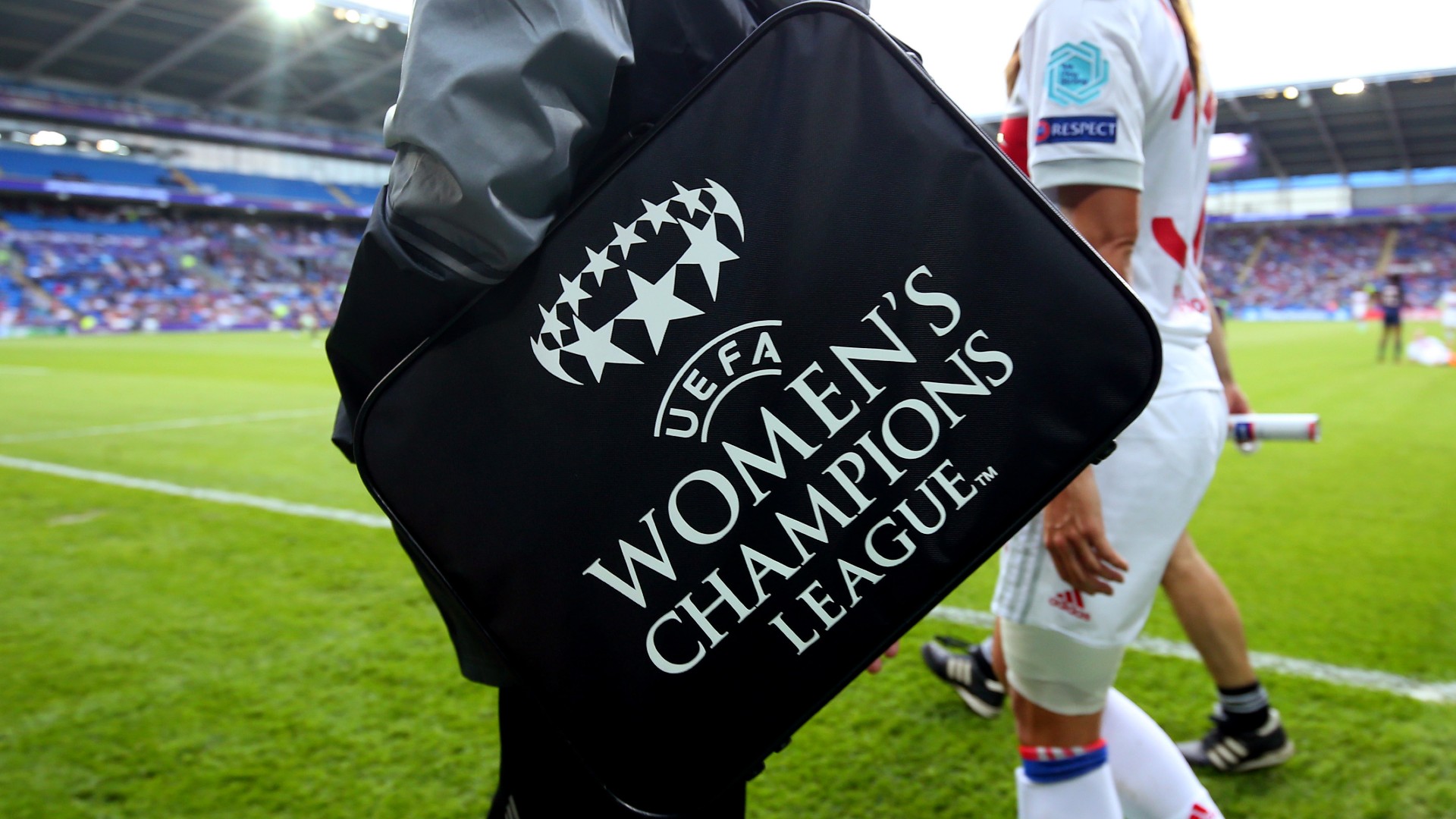 UEFA Frauen Champipns League Tasche Logo