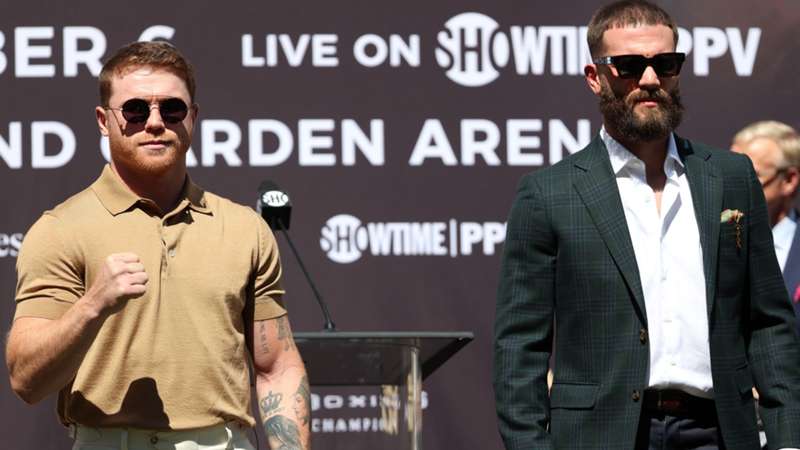 Caleb Plant teases fight with middleweight champion if Canelo Alvarez rematch can't be made
