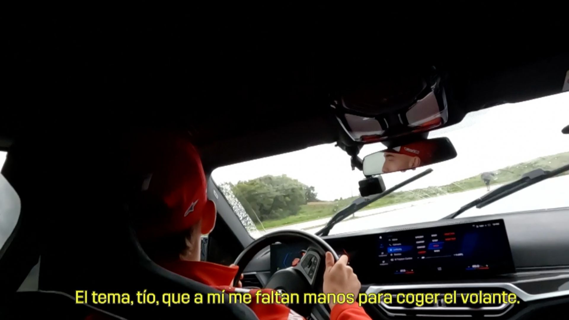 Pedro Acosta y Augusto Fernández la lían parda haciendo drifting: 