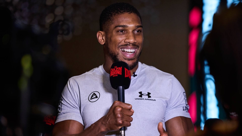 Anthony Joshua nennt den Superstar, der ihn "inspiriert