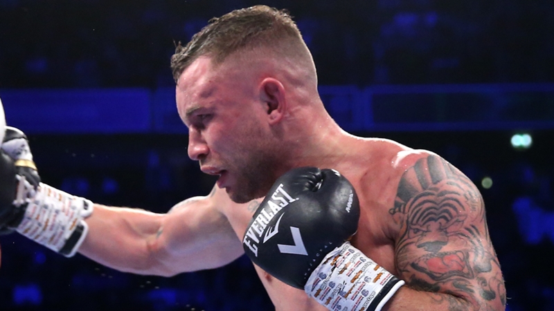 Carl Frampton runs into Shane McGuigan at Fight Camp