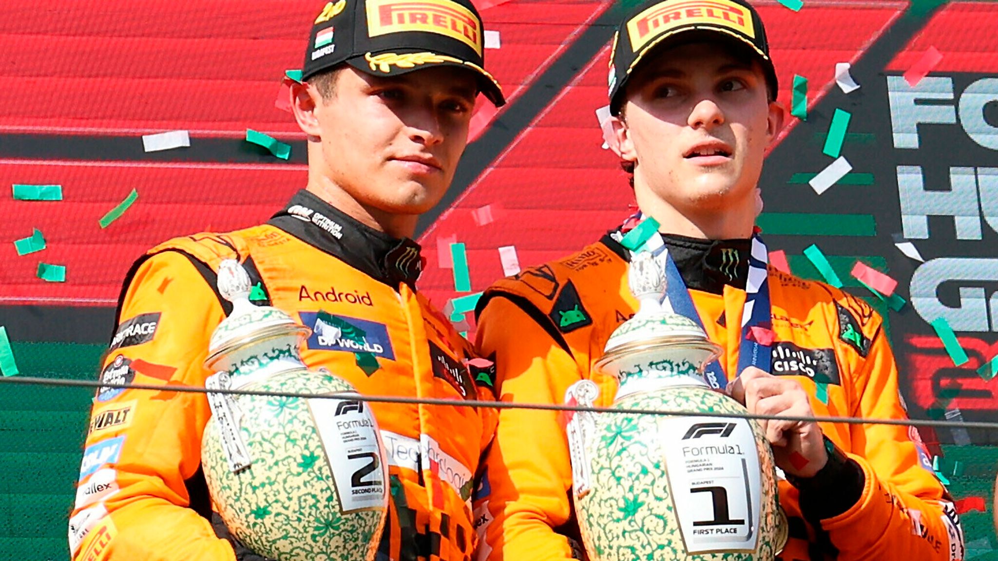 Lando Norris, Oscar Piastri