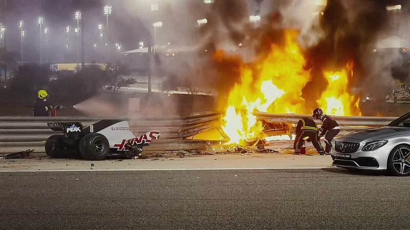 Romain Grosjean, Jacky Ickx, Niki Lauda y la peligrosa relación del fuego con la Fórmula 1