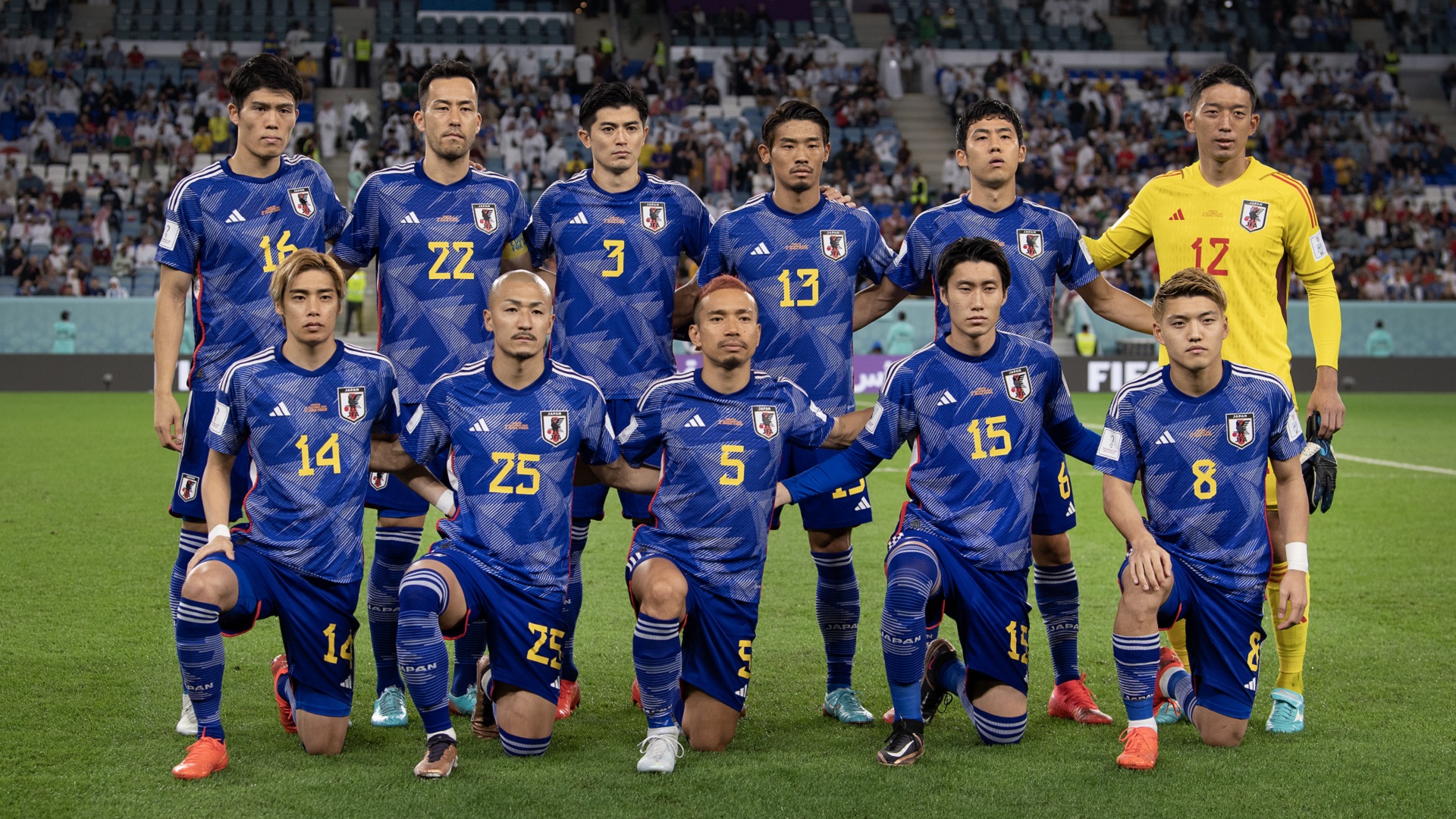 公式サイト サッカーワールドカップ日本代表2022年ユニフォーム(M 