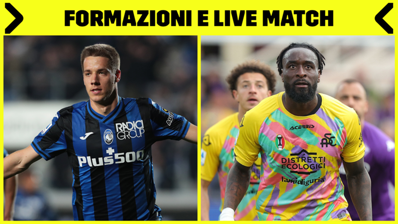 Diretta Atalanta-Spezia: formazioni e dove vederla in tv e live streaming