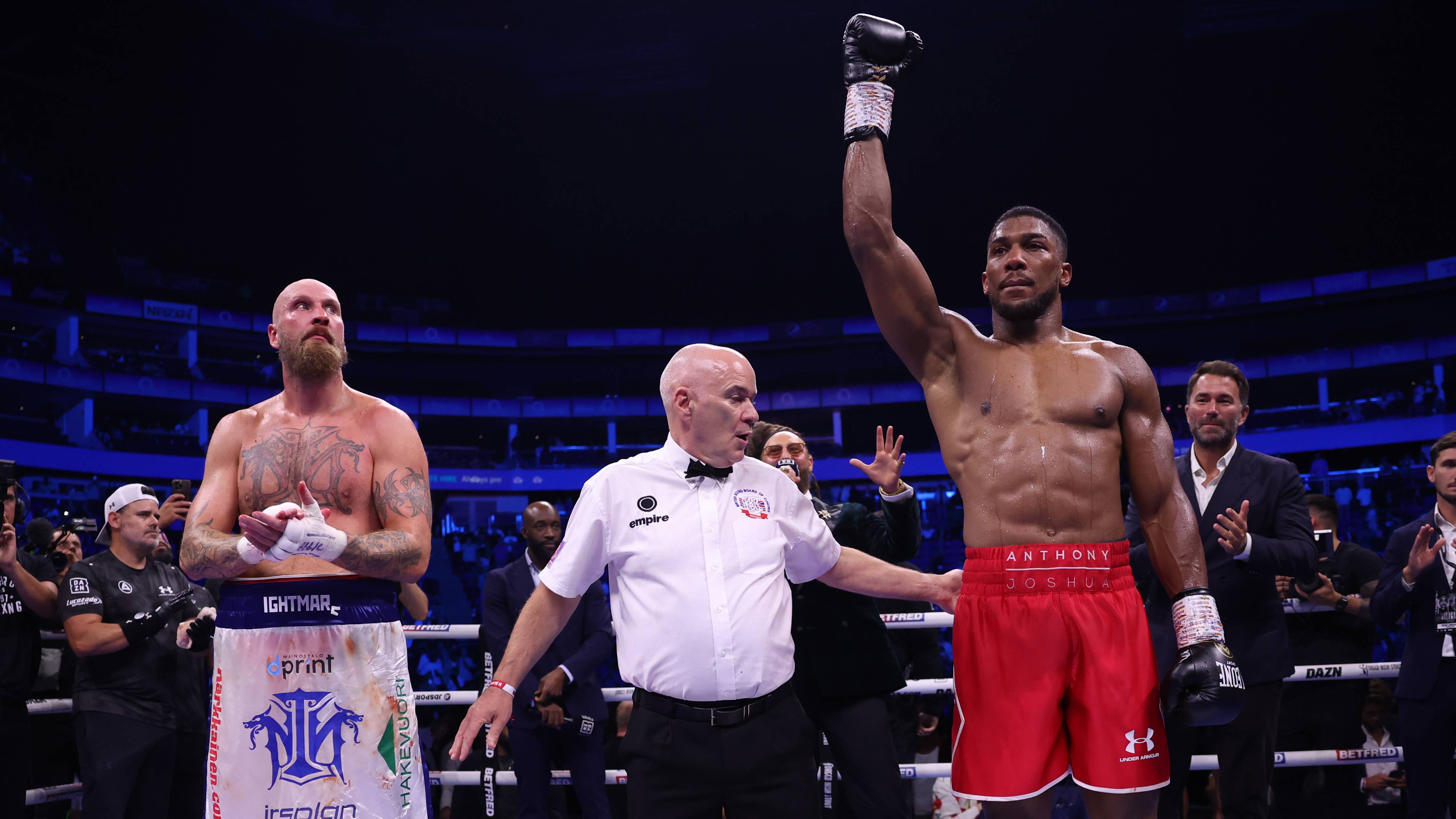 Matchroom Key Figure Provides Update On Anthony Joshua Vs. Deontay ...