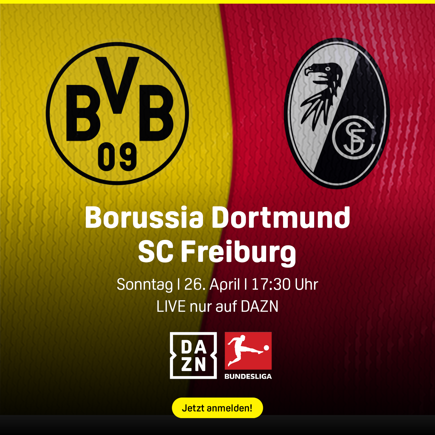 BVB Borussia Dortmund SC Freiburg Bundesliga