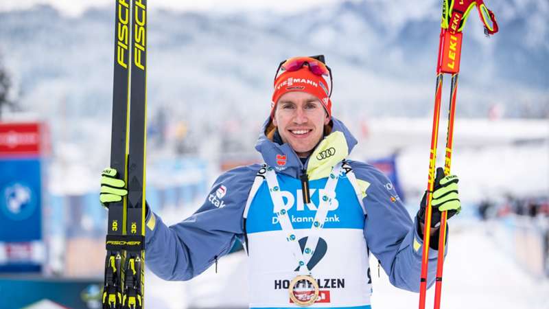 Johannes Kühn Biathlon Weltcup Sprint Hochfilzen 10122021