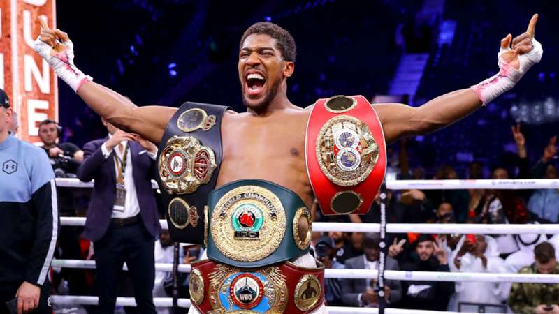 Anthony Joshua says the WBO should overrule Oleksandr Usyk's mandatory challenge until after Tyson Fury unification