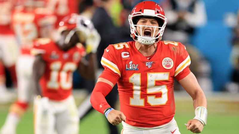 Wie oft stand Patrick Mahomes im Super Bowl?