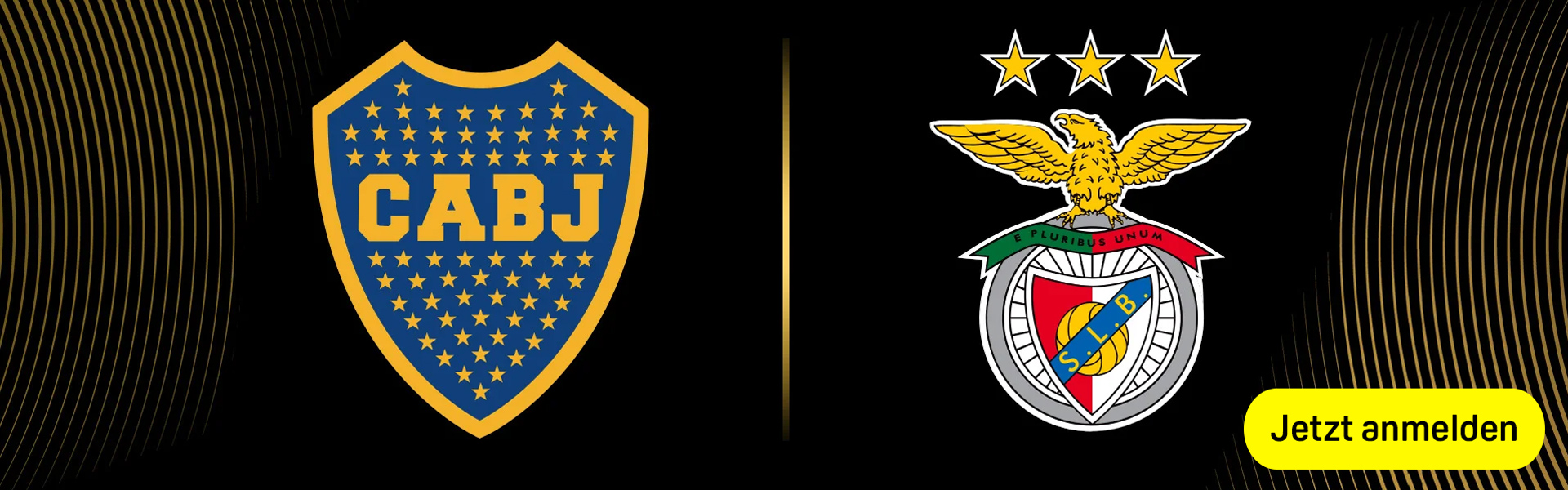 Boca Juniors Benfica Lissabon CWC Match Banner