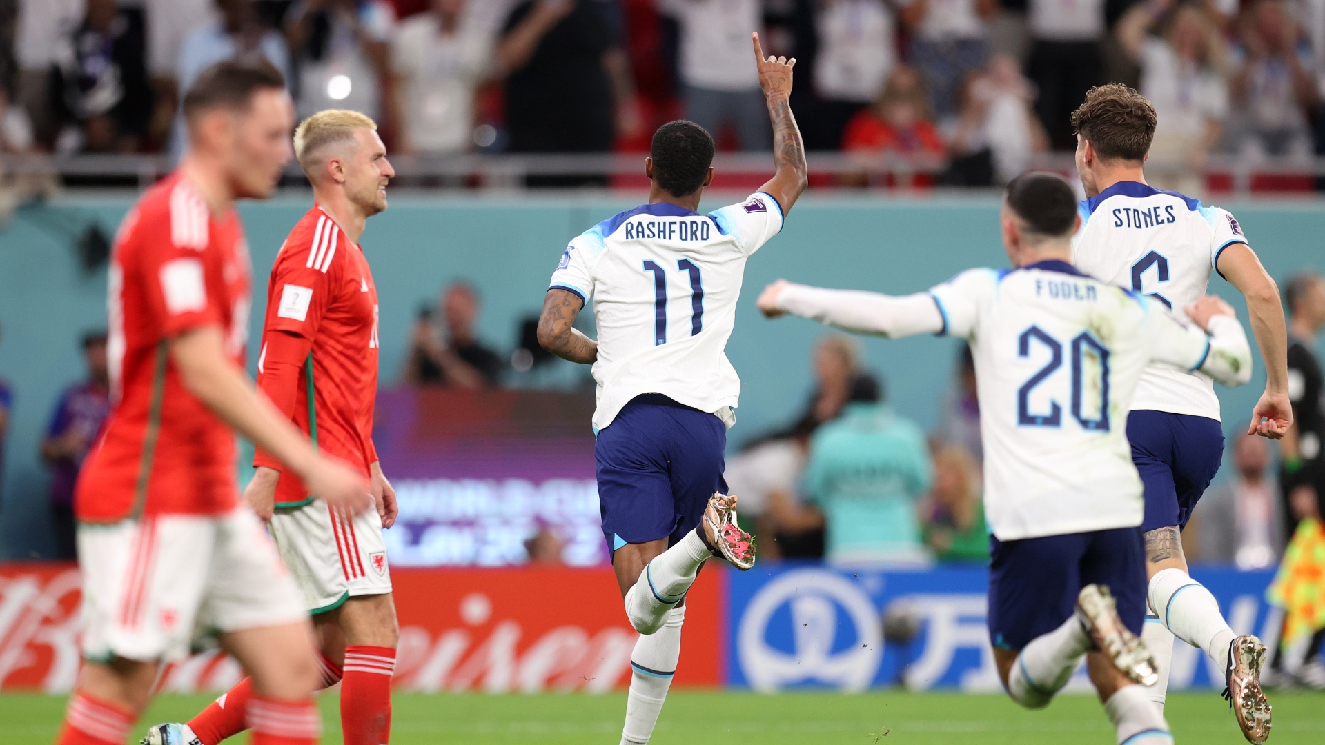 Marcus Rashford Inglaterra Gales Mundial 2022