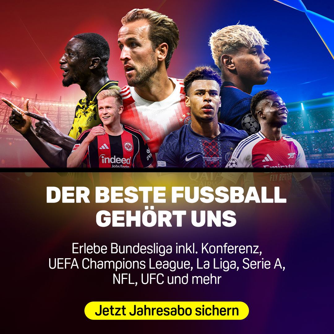 Der beste Fußball gehört uns Banner Season Start 25 Banner