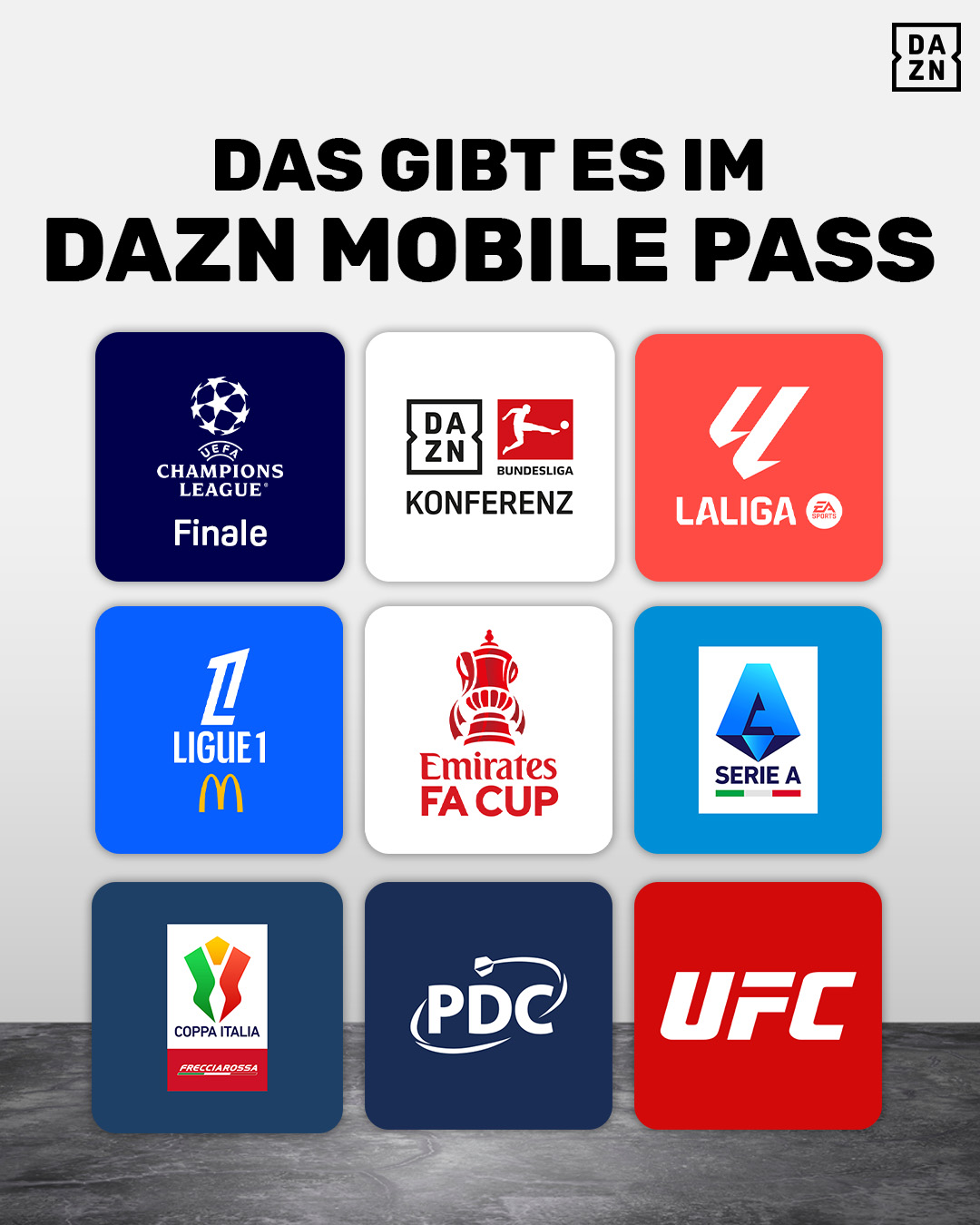 DAZN Mobile Pass inhalte