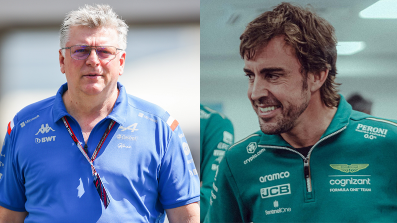 Fernando Alonso no se corta con Otmar Szafnauer: "Después de este año, debería estar callado, no debería hablar en absoluto"