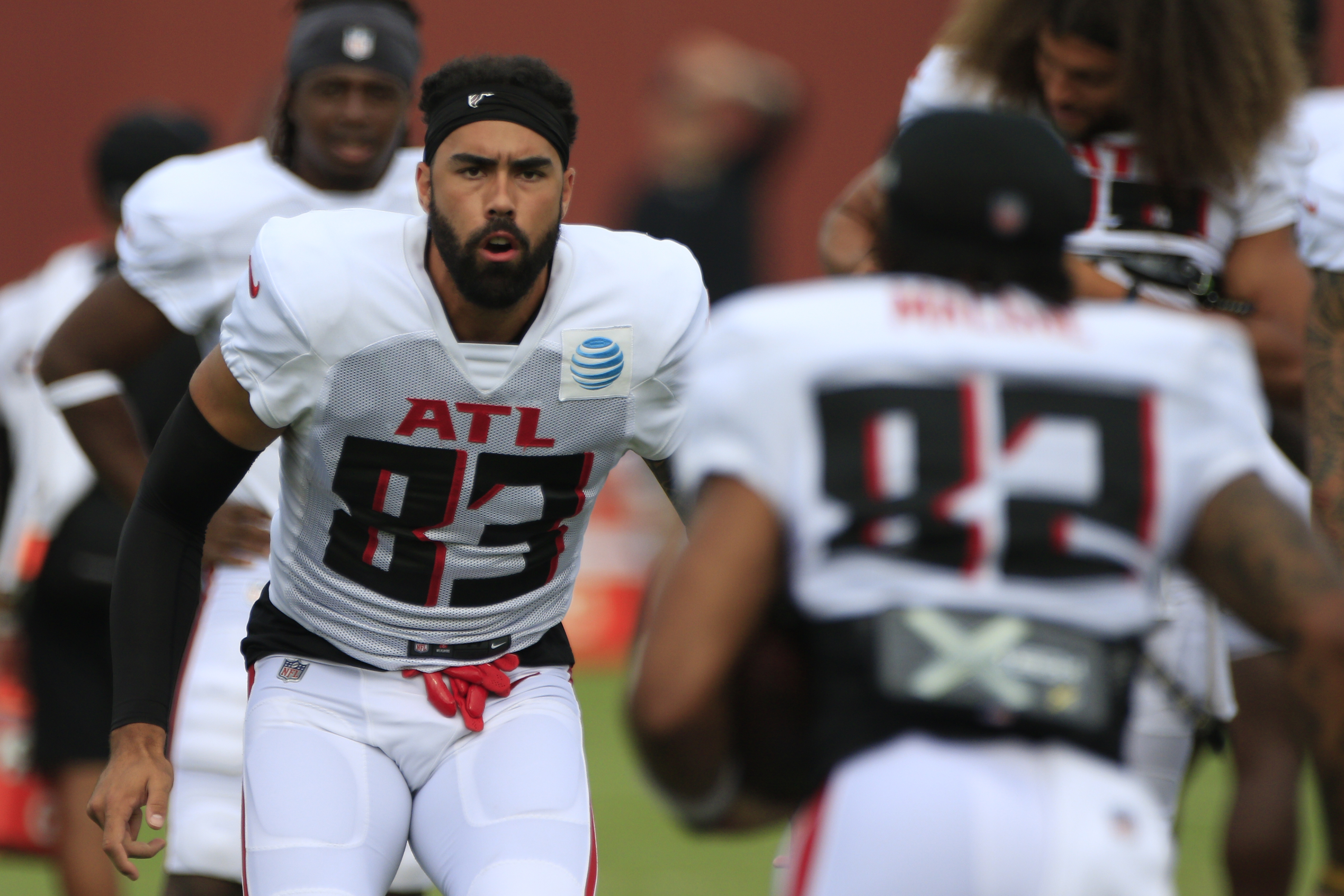 JJ Arcega-Whiteside continúa luchando por hacer roster en los Atlanta  Falcons y destaca ante los Cincinnati Bengals