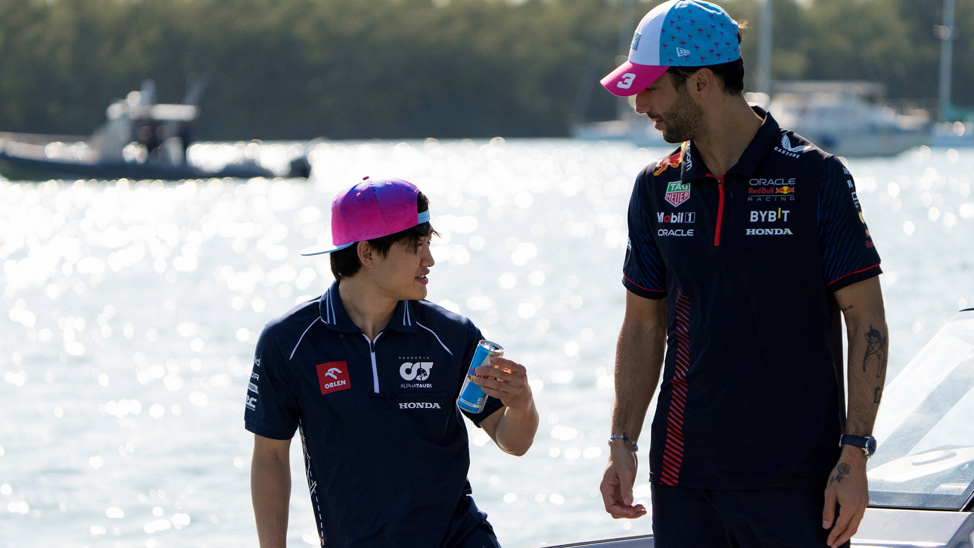 2023-07-12 Tsunoda Yuki Ricciardo Daniel Alphatauri F1 Formula 1