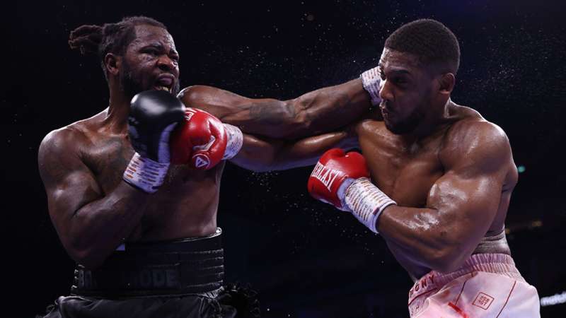 How to watch the Anthony Joshua vs. Jermaine Franklin replay on DAZN