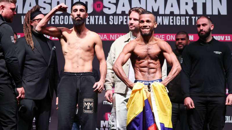 Shabaz Masoud edges hard fight as he's pushed all the way by Jose Sanmartin