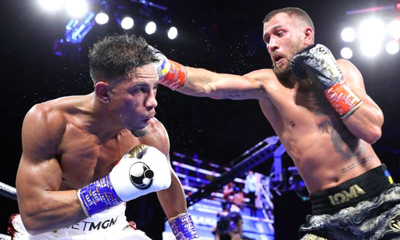 Lomachenko se impuso a Jamaine Ortiz en su regreso en NY