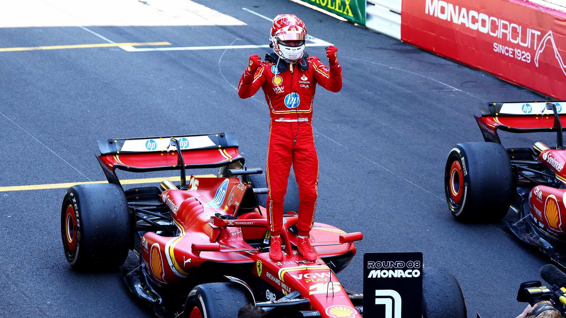 2024-05-26 Leclerc Ferrari F1 Formula 1