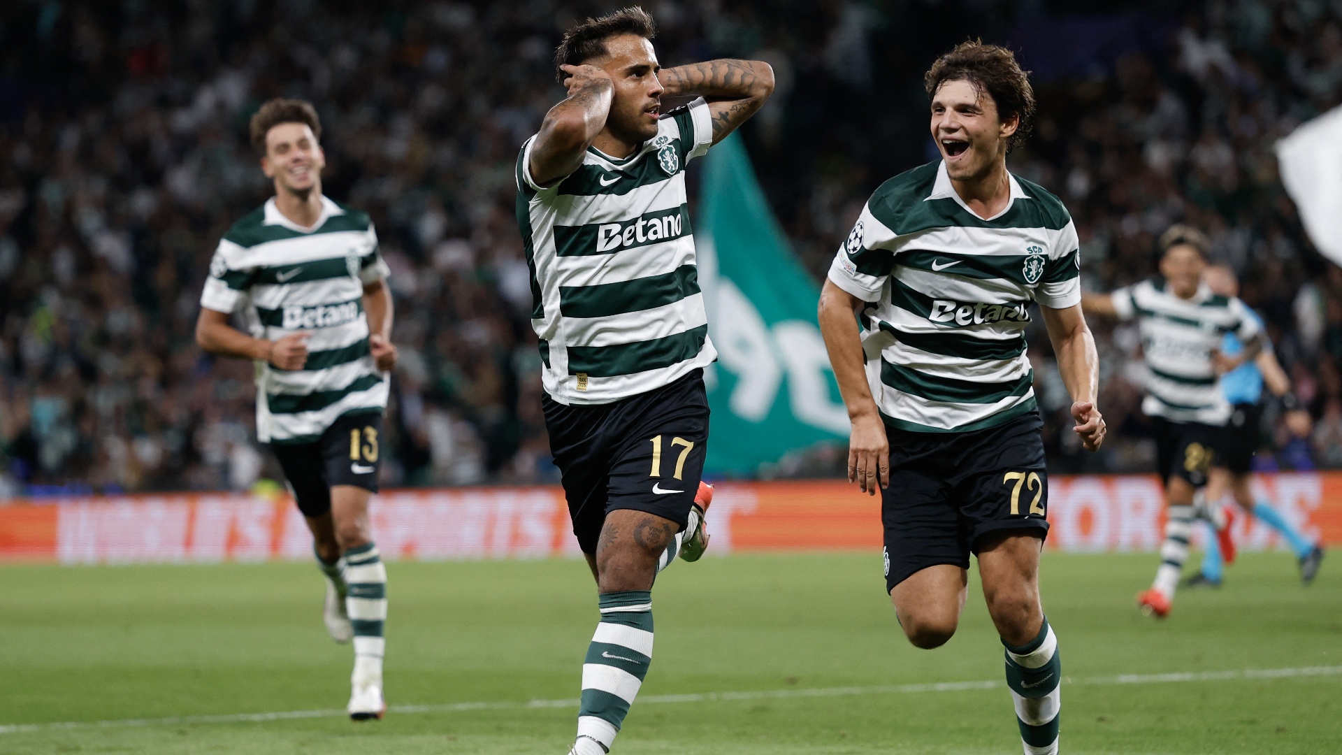 Vê o resumo: Sporting vence Galatasaray (3x1) com reviravolta | DAZN News Portugal