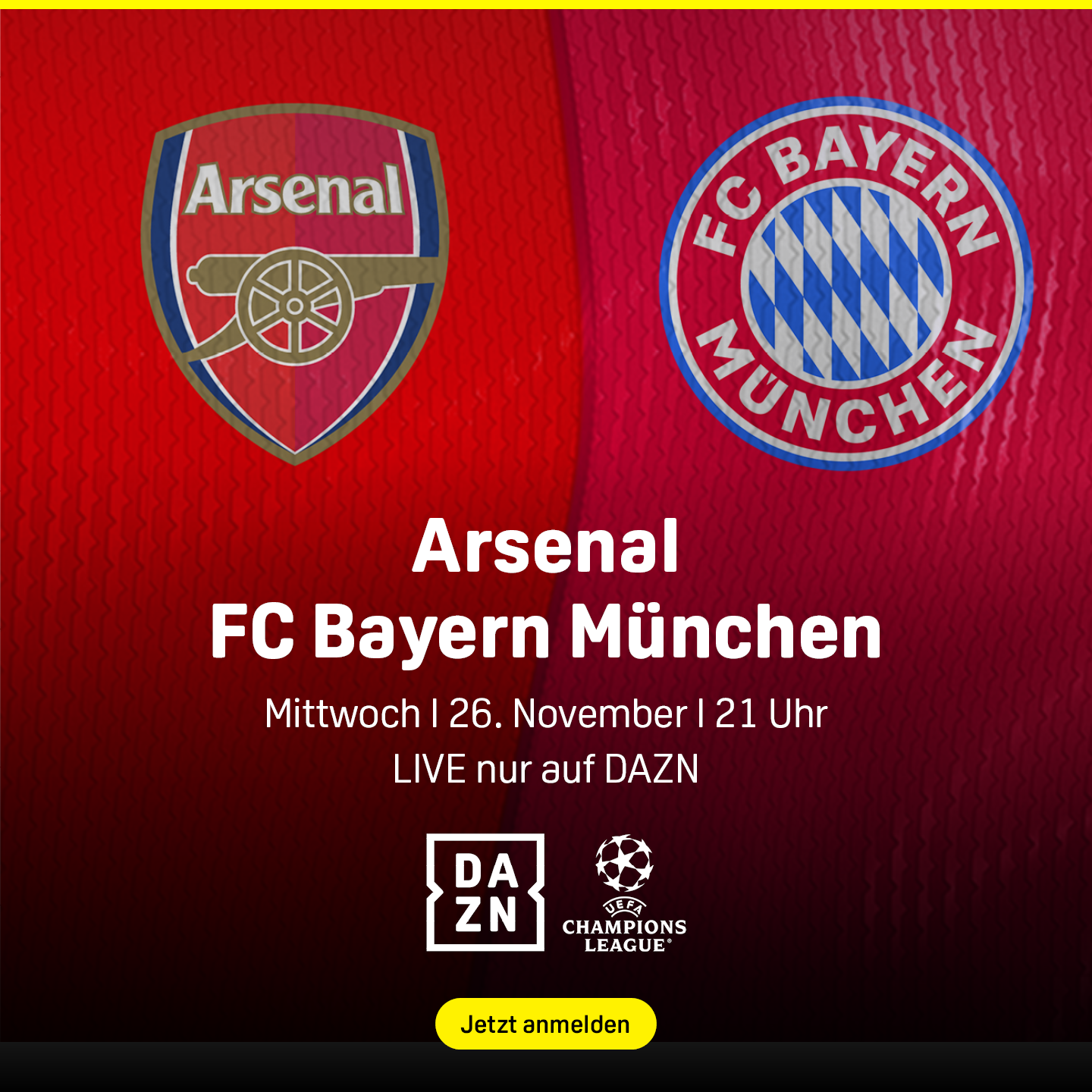 Arsenal FC Bayern München UEFA Champions League
