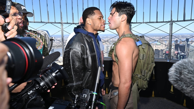 Ryan Garcia misses weight but fight with Devin Haney will still go ahead  following chaotic weigh in | DAZN News US