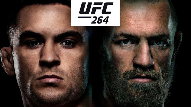UFC 264 Conor McGregor Dustin Poirier 3 DAZN
