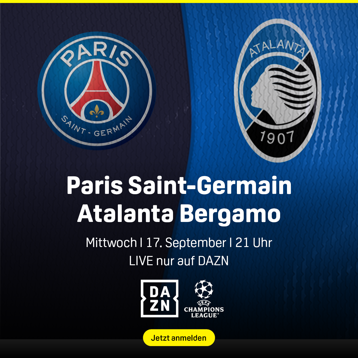 PSG Paris Saint-Germain Atalanta Bergamo UEFA Champions League