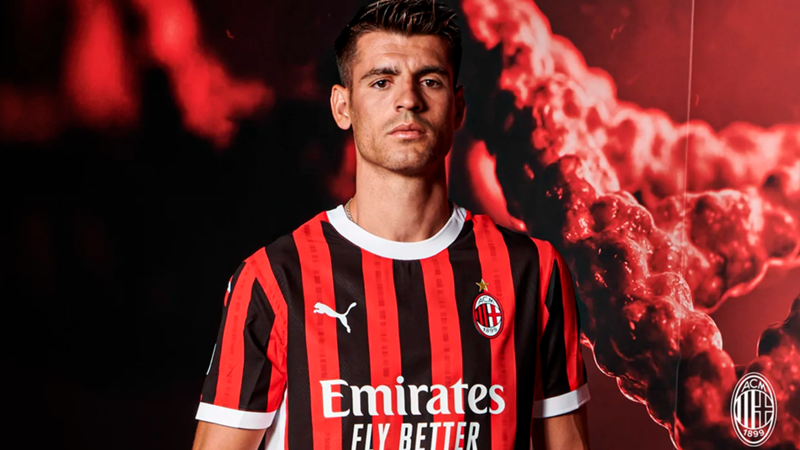 Cuándo debuta Álvaro Morata con el AC Milan en la Serie A 2024/25 y cómo ver online