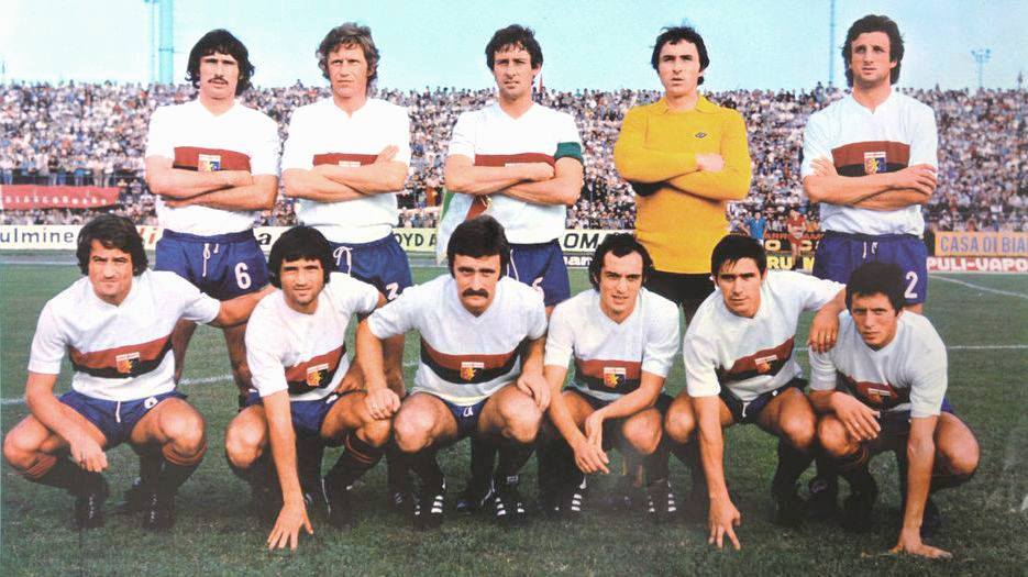 Formazione del Genoa 1975/76