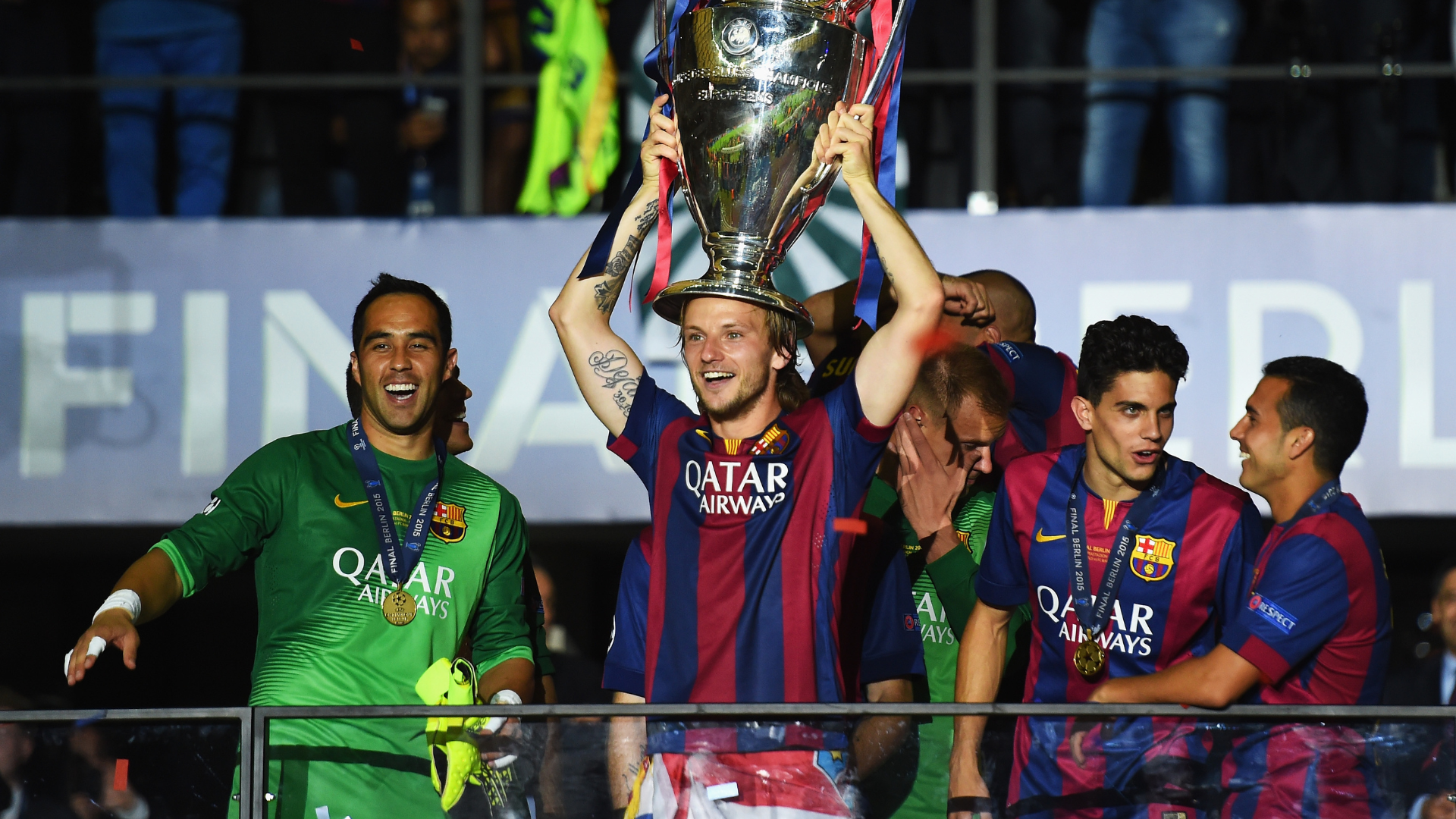 Ivan Rakitic FC Barcelona Champions 2015