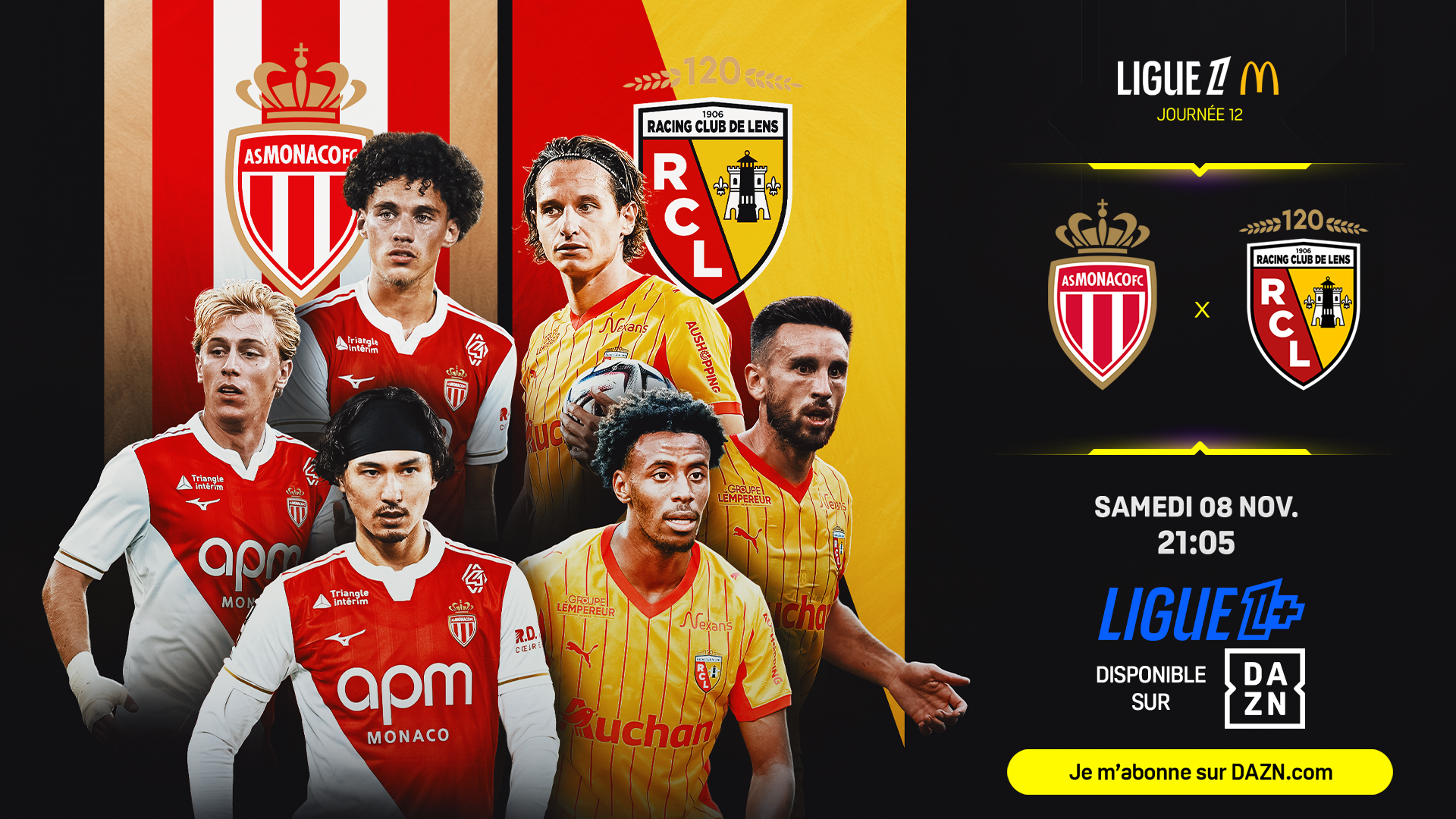 LOT DE 5 Tickets de Football- RC.Lens- EUR 20,00 - FR