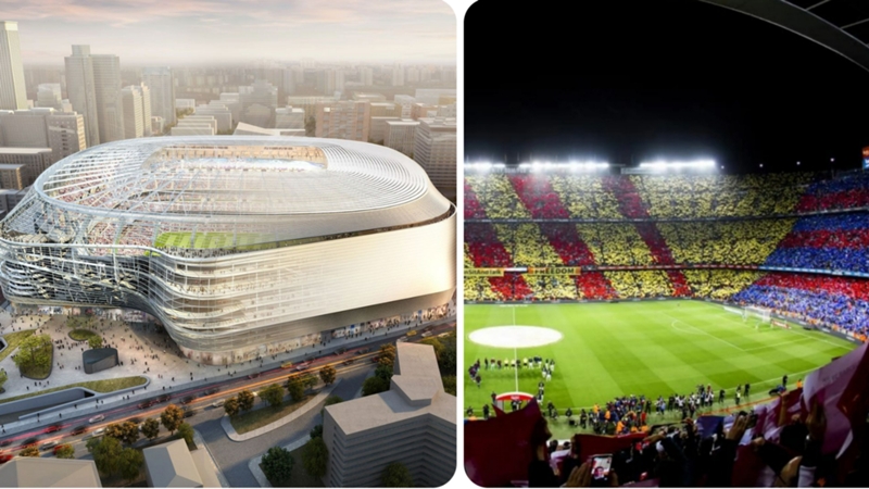 Estadios de fútbol de España: Santiago Bernabéu, Spotify Camp Nou, Civitas Metropolitano, Mestalla y los nombres de todos los campos de LALIGA