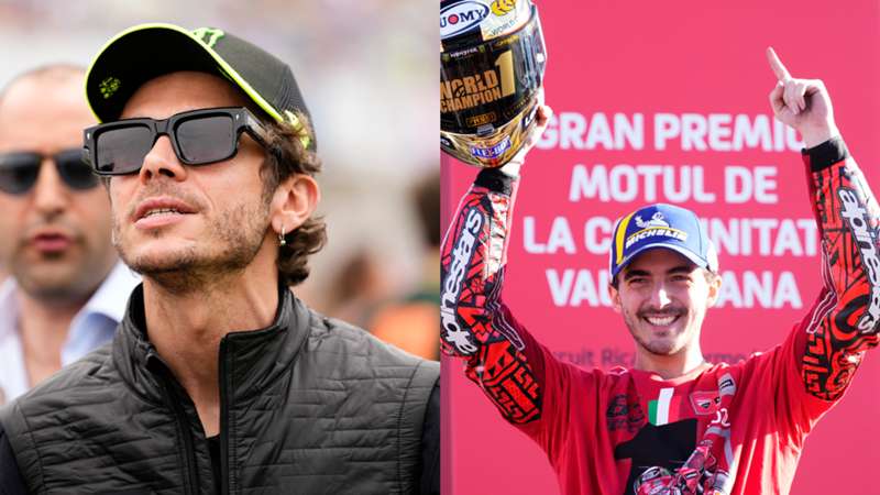 Valentino Rossi dice que Bagnaia es el mejor piloto de Ducati en MotoGP: "Pecco considera a Marc Márquez uno de los rivales en el Mundial 2024"