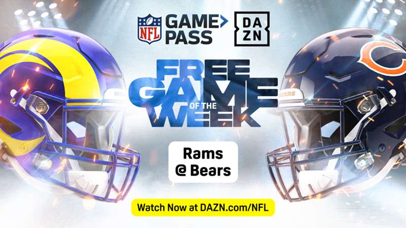 Los Angeles Rams at Chicago Bears: How to watch Week 4 game for free on DAZN