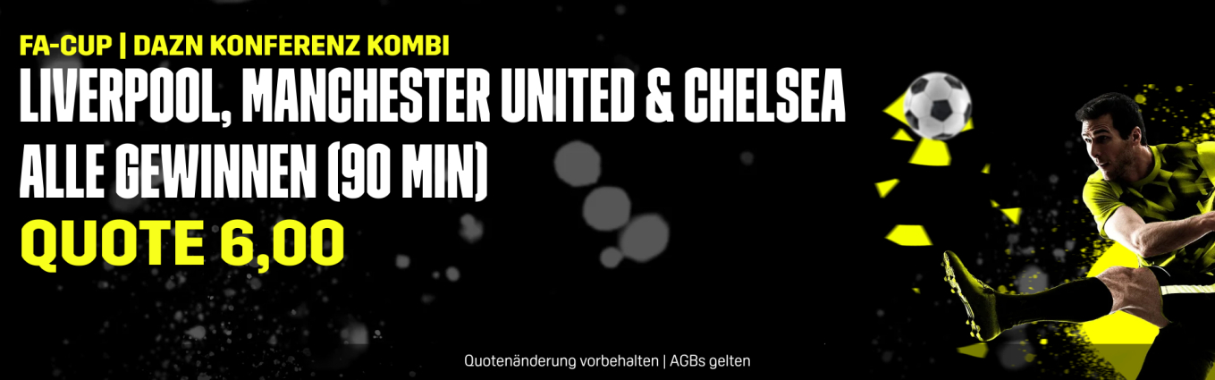 DAZN Bet Banner FA CUP Combi 27022024