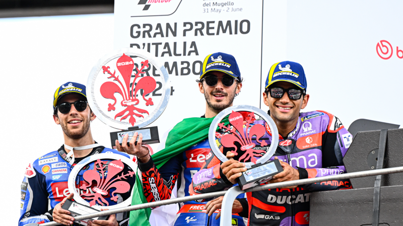 Un Mundial de MotoGP de récord con Jorge Martín o Pecco Bagnaia como protagonistas: estas son todas las marcas que han batido en 2024