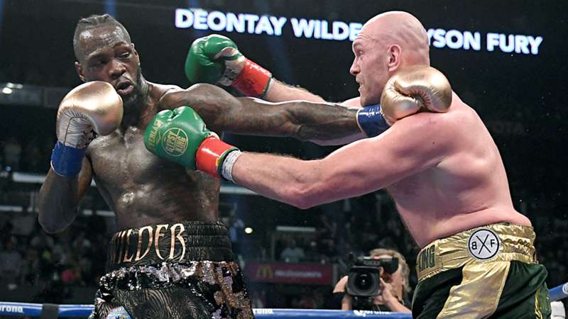 Tyson Fury says he wasn't hurt at all by Deontay Wilder's 12th-round knockdown