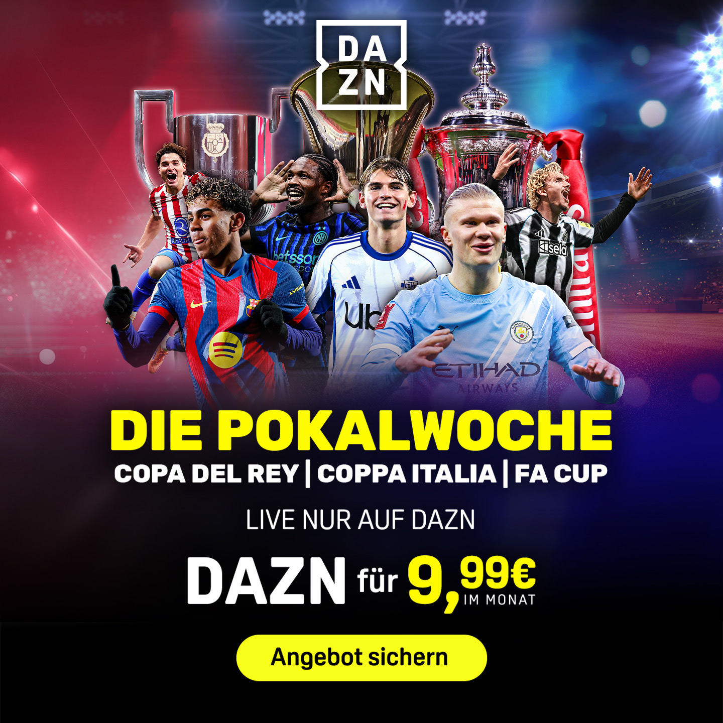 Pokalwoche Banner