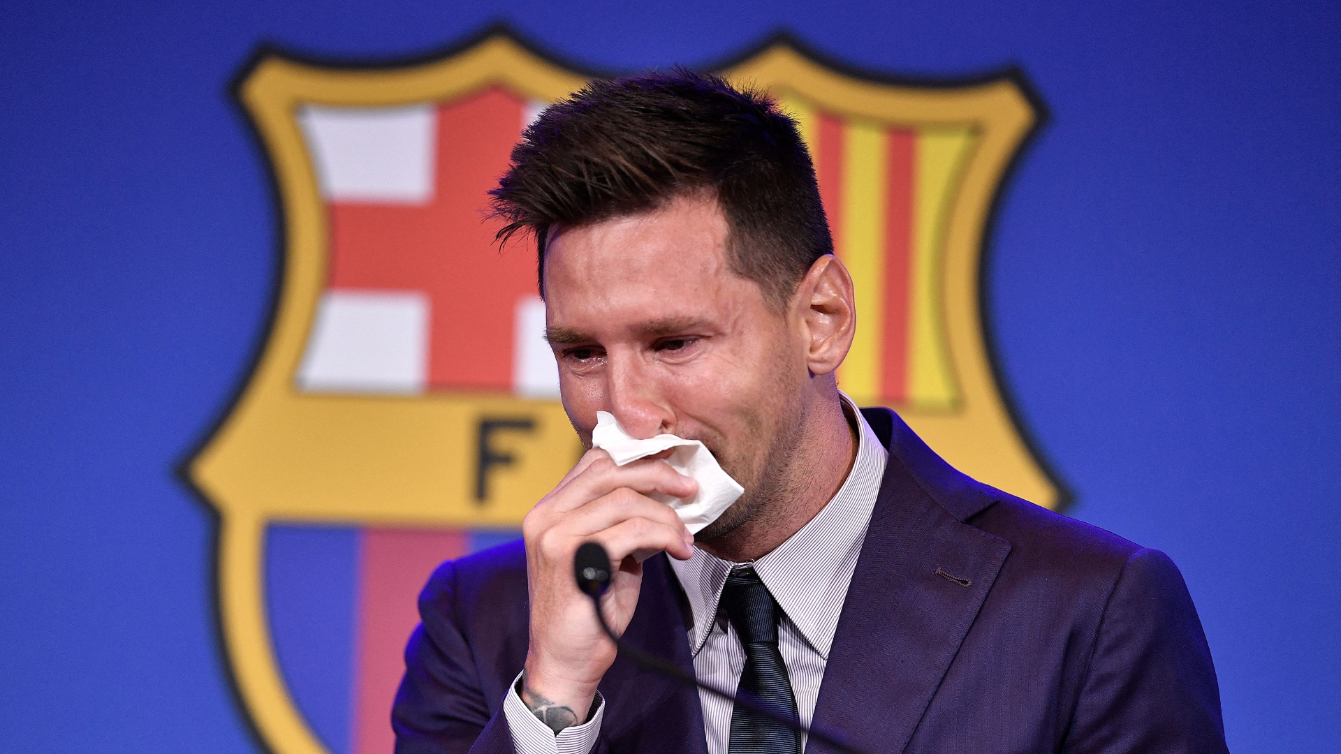 Leo Messi se despide del FC Barcelona completamente roto: "No estaba preparado" | DAZN News ES